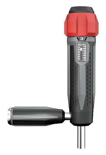[813119013034] Real Avid AVSTORQ Smart Torq Torque Wrench Gray/Red Plastic w/Metal