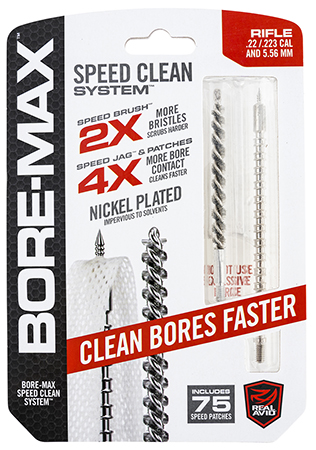 [813119013638] Real Avid AVBMSET223 Bore-Max Speed Clean Upgrade Set 223 Rem 22 Cal Rifle