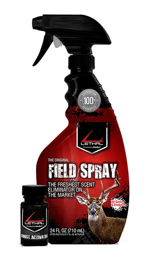 [732109407144] Lethal 97176731ZC Field Spray  Odor Eliminator Odorless Scent 32oz Spray