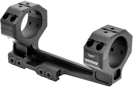 [656813106929] Warne 7818M Precision Cantilever Mount Scope Mount/Ring Combo Black Anodized 30mm 0 MOA