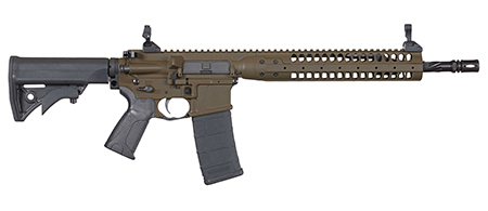 [855148002603] LWRC ICR5PBC14PSP Individual Carbine SPR 5.56x45mm NATO 14.70" 30+1 Patriot Brown, Black Adjustable Stock, Magpul MOE+ Grip