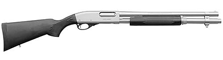 [810070682828] REM Arms Firearms R25012 870 Special Purpose Marine Magnum 12 Gauge 18.50" 6+1 3" Electroless Nickel-Plated Rec/Barrel Matte Black Synthetic Stock Right Hand (Full Size) Includes Cylinder Choke