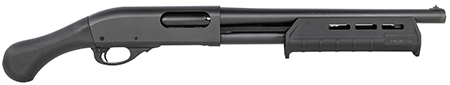 [810070682972] REM Arms Firearms R81230 870 Tac-14 12 Gauge 14" 4+1 3" Black Oxide Rec/Barrel Black Synthetic Fixed Raptor Grip Stock Right Hand (Full Size) Includes Cylinder Choke