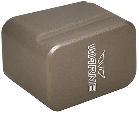 [656813107650] Warne 3113 Magazine Extension  made of 6061-T6 Aluminum with Hardcoat Anodized Flat Dark Earth Finish for Glock 17, 22 Magazines (Adds 5rds 9mm Luger, 4rds 40 S&W)