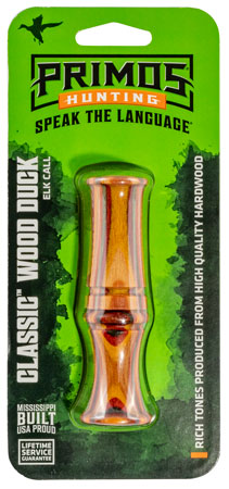 [010135008826] Primos 882 Classic  Open Call, Wood Duck Sounds, Attracts Ducks Species, Multi-Color Hardwood