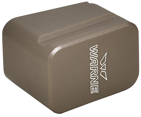 [656813107803] Warne MEG1954DE Magazine Extension  made of 6061-T6 Aluminum with Hardcoat Anodized Flat Dark Earth Finish for Glock 19, 23 Magazines (Adds 5rds 9mm Luger, 4rds 40 S&W)