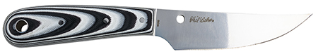 [716104651030] Spyderco FB46GP Bow River  4.36" Fixed Drop Point Plain 8Cr13MoV SS Blade Layered Black  &  Gray G10 Handle Includes Sheath