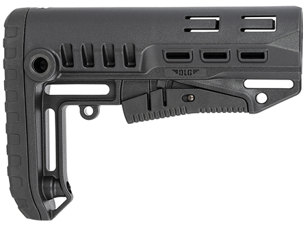 [848754013750] NcStar DLG-130 Compact Mil-Spec Stock Black Synthetic
