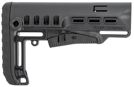 [848754013781] NcStar VG087 Tactical Mil-Spec Stock Black Synthetic Collapsible