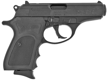 [810083200378] Bersa FS380M Firestorm *CA Compliant Micro-Compact Frame 380 ACP 7+1, 3.50" Black Steel Barrel, Matte Black Serrated Steel Slide, Aluminum Frame w/Beavertail