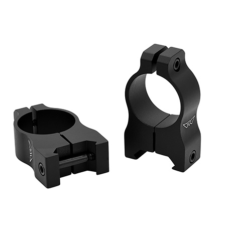 [656813107131] Warne V402M Scope Rings Vapor Matte Black 1" High 0 MOA
