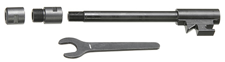 [736676907397] Ruger 90739 Threaded Barrel Kit  5.7x28mm Fits Ruger 57 4.49" Black Nitride Stainless Steel Threaded Barrel