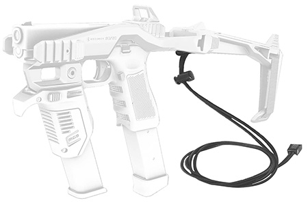 [7290018561027] Recover Tactical FS2001 20/20 Sling Black Elastic Sling compatible w/ all Recover Tactical Stabilizer Braces