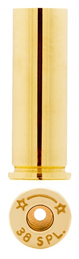 [837306003707] HSM 38EUP100 Unprimed Cases  38 Special Handgun Brass 100 Per Bag