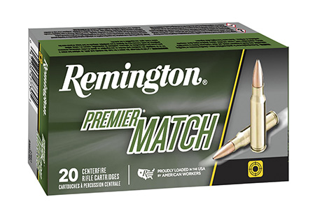 [047700486000] Remington Ammunition 21201 Premier Match 224Valkyrie 90gr Sierra MatchKing BTHP 20 Per Box/10 Case