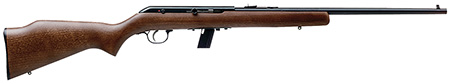 [062654300004] Savage Arms 30000 64 G Full Size 22 LR 10+1 21" Matte Black Sporter Barrel, Matte Black Grooved Carbon Steel Receiver, Satin Hardwood Fixed Stock, Right Hand