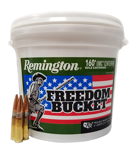 [047700486604] Remington Ammunition 26857 UMC Freedom Bucket 300Blackout 150gr Full Metal Jacket 160 Per Box/4 Case