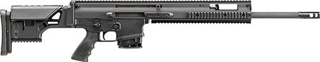 [845737013691] FN 381005442 SCAR 20s NRCH 7.62x51mm NATO 10+1 20" Black Steel Barrel, Black Anodized Picatinny Rail Aluminum Receiver, Black Synthetic Adjustable Stock, Black Hogue Rubber Grip