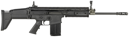 [845737013653] FN 985612 SCAR 17s NRCH 7.62x51mm NATO 20+1 16.25" Black Steel Barrel, Black Anodized Picatinny Rail Aluminum Receiver, Black Synthetic Adj Telescopic Stock, Black A2 Grip