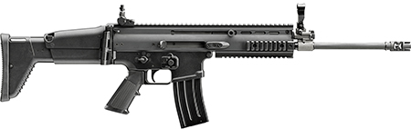[845737013639] FN 986212 SCAR 16s NRCH 5.56x45mm NATO 16.25" Barrel 10+1, Black Anodized Receiver, Black Telescoping Side-Folding Stock With Adjustable Cheekpiece, Optics Ready