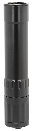 [841812101222] Yankee Hill 4380 Phantom Suppressor 22 Cal 114dB NRR 1.1" D Matte Black Aluminum/Stainless Steel 1/2"-28 tpi