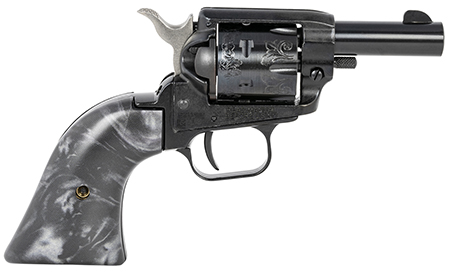 [727962706510] Heritage Mfg BK22B2BPSCLS2 Barkeep  Exclusive Grip 22 LR 6 Shot, 2" Black Steel Barrel, Black Zinc Alloy Frame, Black Engraved Cylinder, Black Pearl Grip, Manual Safety, Exposed Hammer