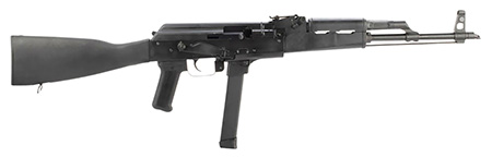 [787450690905] Century Arms RI4312N WASR  9mm Luger 33+1 17.50" Black Receiver Black Stock Black Polymer Grip Black Synthetic Grip Right Hand