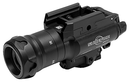 [084871326605] SureFire X400VHBIRC X400VH MasterFire Black Anodized 350 Lumens White LED/Infrared Laser/Infrared Illuminator