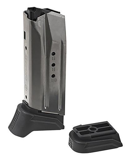 [736676906178] Ruger 90617 American Pistol Compact 10rd 9mm Luger Nickel Steel