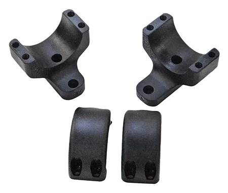 [810037212198] DNZ 703TXH2 Game Reaper 2 Scope Mount/Ring Combo Matte Black 30mm Howa