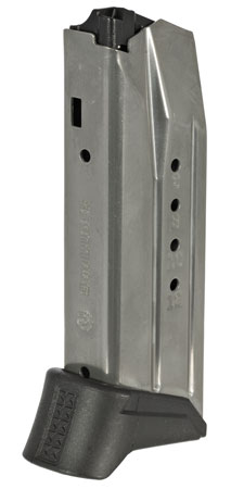 [736676906185] Ruger 90618 American Pistol Compact 12rd 9mm Luger Nickel Steel