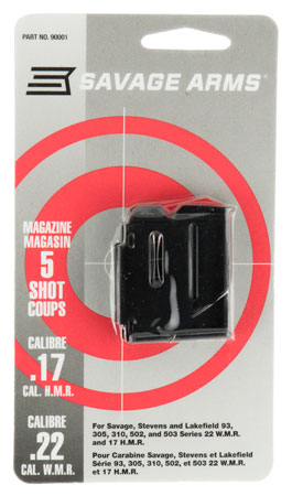 [062654900013] Savage Arms 90001 93 Series  5rd 17 HMR/22 WMR Blued Steel