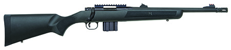 [015813277075] Mossberg 27707 MVP Patrol Full Size 300 Blackout 10+1 16.25" Matte Blued Threaded Bull Barrel, Matte Blued Stainless Steel Receiver w/Picatinny Rail, Black Fixed Synthetic Stock, Right Hand