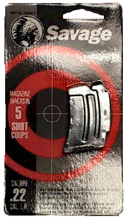 [062654900051] Savage Arms 90005 MKII  5rd 22 LR/17 Mach 2 Blued Steel