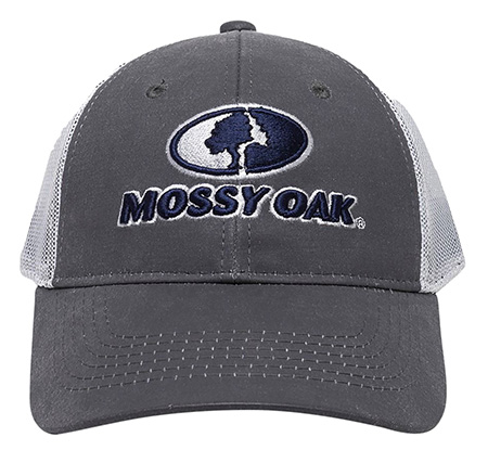 [885792820766] Outdoor Cap MOFS46B Mossy Oak  Charcoal/White Adjustable Snapback OSFA Heavy Structured