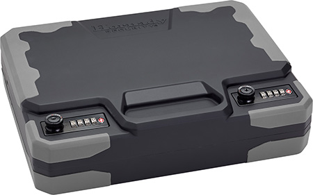 [090255952605] Hornady 95260 TrekLite Lock Box XXL Combination Key Entry Black Holds 2 Handguns Polycarbonate