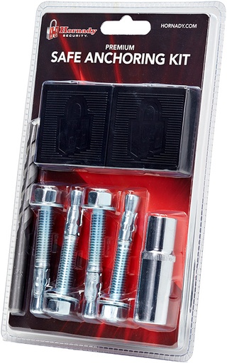 [090255958515] Hornady 95851 Safe Anchoring Kit  Silver