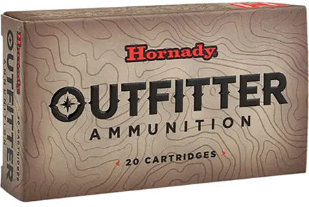 [090255719765] Hornady 804574 Outfitter  243Win 80gr Copper Alloy eXpanding 20 Per Box/10 Case