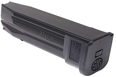 [798681555253] Sig Sauer MAGMODF921 P320/P250  21rd 9mm Luger Extended Blued Steel