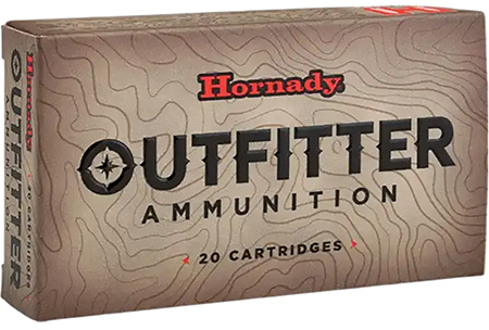 [090255719833] Hornady 809864 Outfitter  308Win 165gr Copper Alloy eXpanding 20 Per Box/10 Case