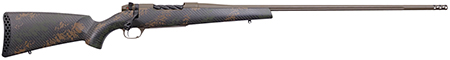 [747115448517] Weatherby MBC20N65RWR6B Mark V Backcountry 2.0 6.5 Wthby RPM 4+1 24" Barrel, Patriot Brown Cerakote Metal Finish, Brown Sponge Pattern Black Peak 44 Blacktooth Stock