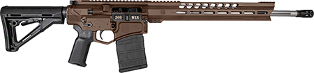 [810035754027] Diamondback DB1032C071 DB10  308 Win 18" 20+1 Midnight Bronze Adjustable Magpul CTR Stock Black Magpul MOE K2 Grip with Black Gold Lower 15" M-Lok