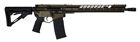 [810035754119] Diamondback DB1731K071 DB15  5.56x45mm NATO 16" 30+1 Midnight Bronze Adjustable Magpul CTR Stock Black Magpul MOE K2 Grip with Black Gold Lower