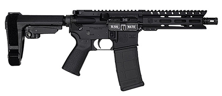[810035754720] Diamondback DB1913K001 DB15 AR Pistol Carbine Length 5.56x45mm NATO 7" 30+1 Black SBA3 Pistol Brace Stock