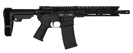 [810035754737] Diamondback DB1916K001 DB15 AR Pistol Carbine Length 5.56x45mm NATO 10" 30+1 Black SBA3 Pistol Brace Stock