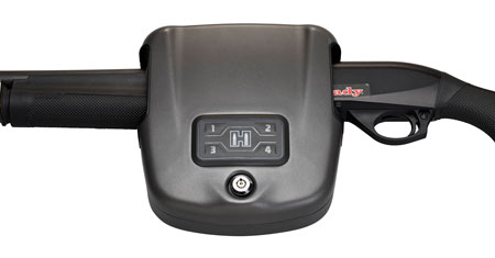 [090255981803] Hornady 98180 Rapid Safe Shotgun Wall Lock RFID Access Code Key Entry Black Steel Holds Shotgun 8.50" L x 9.20" W x 2.70" D