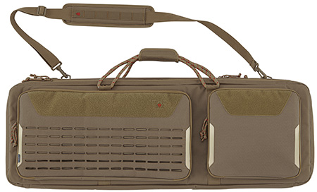 [026509064572] Tac Six 10839 Unit Tactical Case Coyote Polyester 2 Rifles