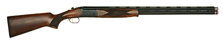 [884110754738] Mossberg 75473 Gold Reserve  Full Size 12 Gauge Break Open 3" 2rd 30" Blue Polished Over/Under Vent Rib Barrel, Black Polished Engraved Stainless Steel Receiver, Fixed Black Walnut Stock, Right Hand