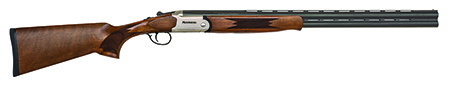 [884110754790] Mossberg 75479 Silver Reserve  Full Size 410 Bore Break Open 3" 2rd 26" Matte Blued Vent Rib Barrel, Satin Silver Engraved Stainless Steel Receiver, Fixed Black Walnut Stock, Right Hand
