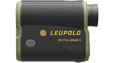 [030317032340] Leupold 182444 RX FullDraw 5 6x 22mm 1200 yds Max Distance Red OLED Display Black/Green Features Flightpath Technology